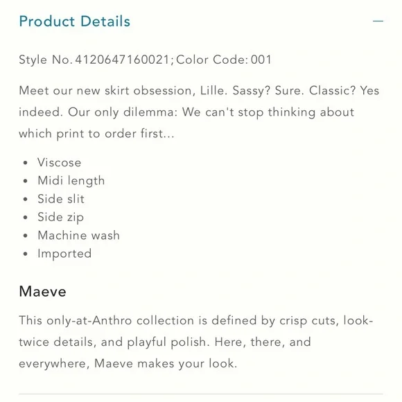 Anthropologie Maeve The Lille Side Slit Midi Skirt Size 6 Lined Orange Viscose - Picture 15 of 16